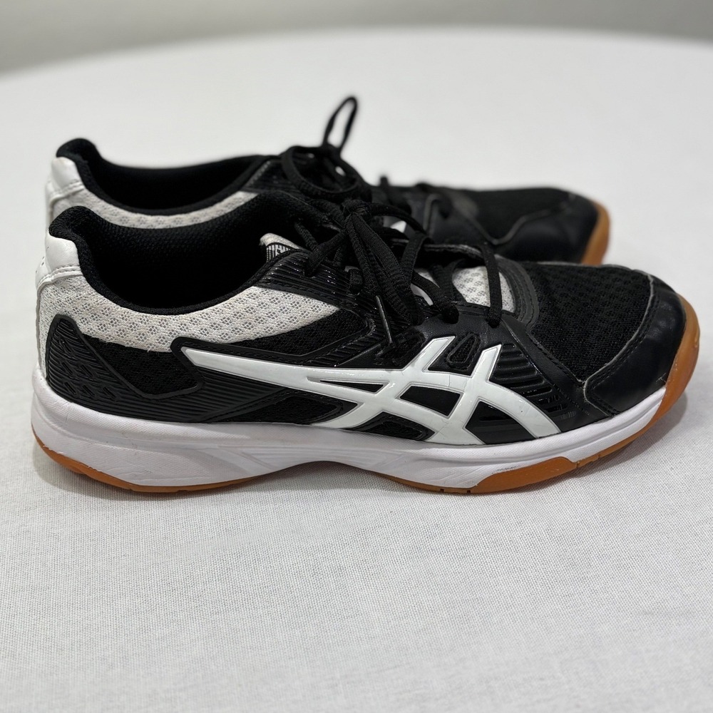 Asics Gel-Upcourt 3 Women's Size 7 Volleyball Shoes Black White‎